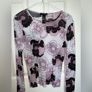 🖤🌸 Kenneth Cole Sheer Top